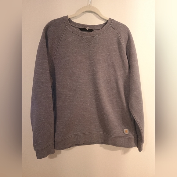 Carhartt Tops - Carhartt Women's Heather Gray Crewneck Sweatshirt